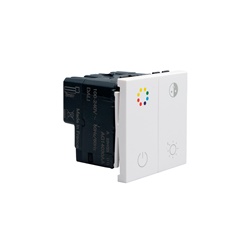Dimmer DALI MatixGO bianco per controllo LED RGB fino a 21 apparecchi, 2 moduli