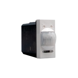 Interruttore IR bianco MatixGO sensore movimento infrarossi 230V 3 fili LED temporizzatore regolabile