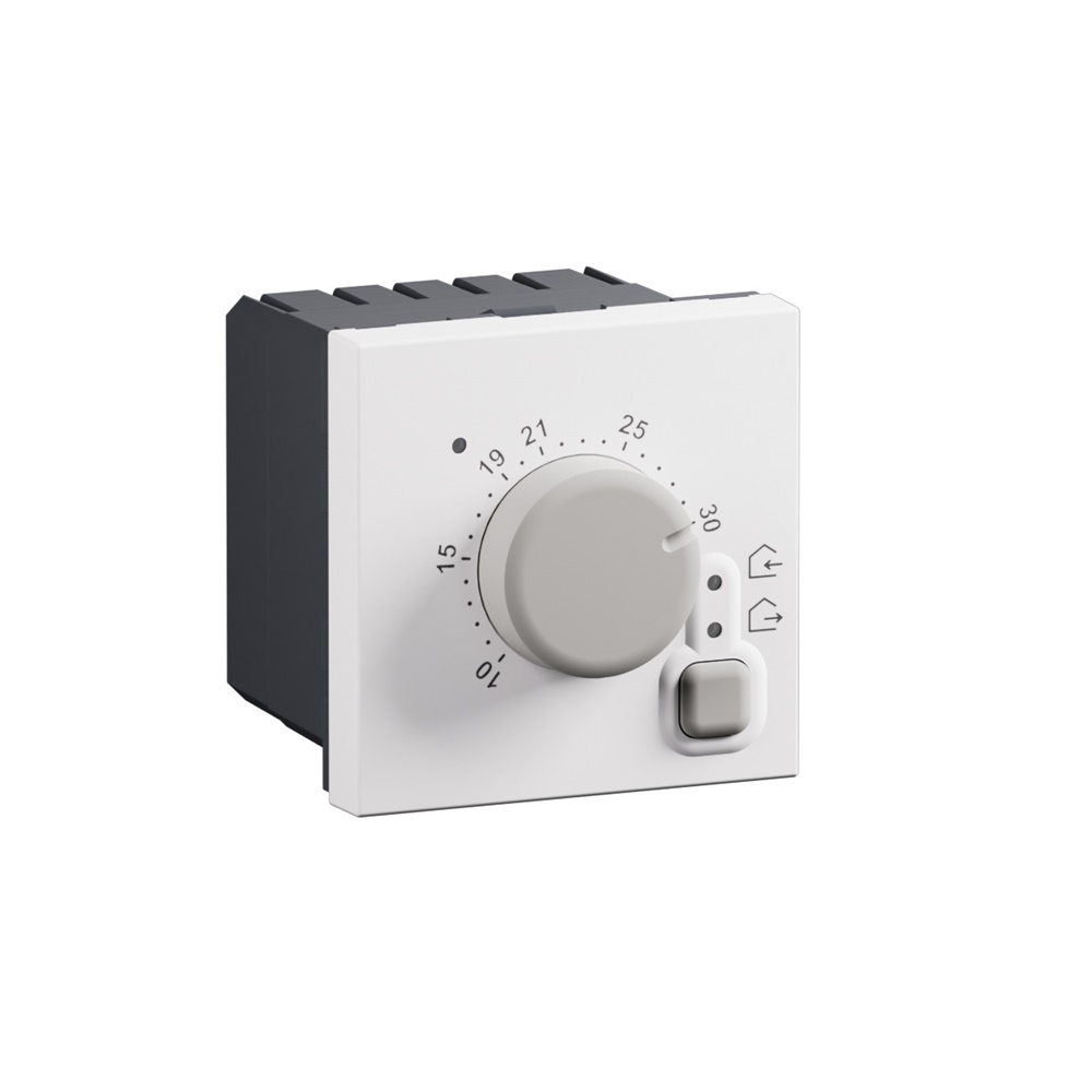 Termostato elettronico MatixGO 230V 8A bianco controllo riscaldamento ambiente