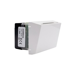 Tasca porta badge RFID bianco con illuminazione e spegnimento ritardato per camere d’albergo