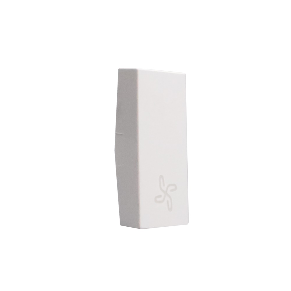 Cover comando ventola 1 modulo bianco per comandi basculanti MatixGO