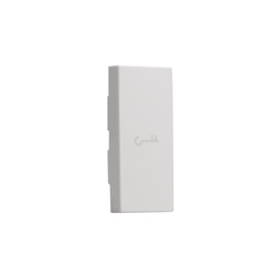 Cover comando chiave 1 modulo materiale termoplastico senza alogeni con finestra controllo per impieghi elettrici professionali