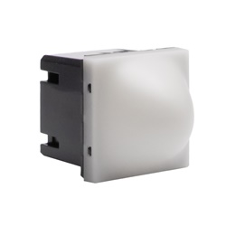 Specula elettrica MatixGO 127/230V 2 moduli bianco antibatterico uso domestico e professionale