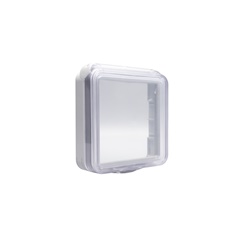 Coperchio IP55 MatixGO 2 moduli protezione polvere spruzzi per impianti elettrici