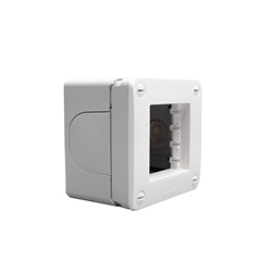 Scatola elettrica MATIXGO IP40 2 moduli bianco per installazioni interne residenziali e commerciali