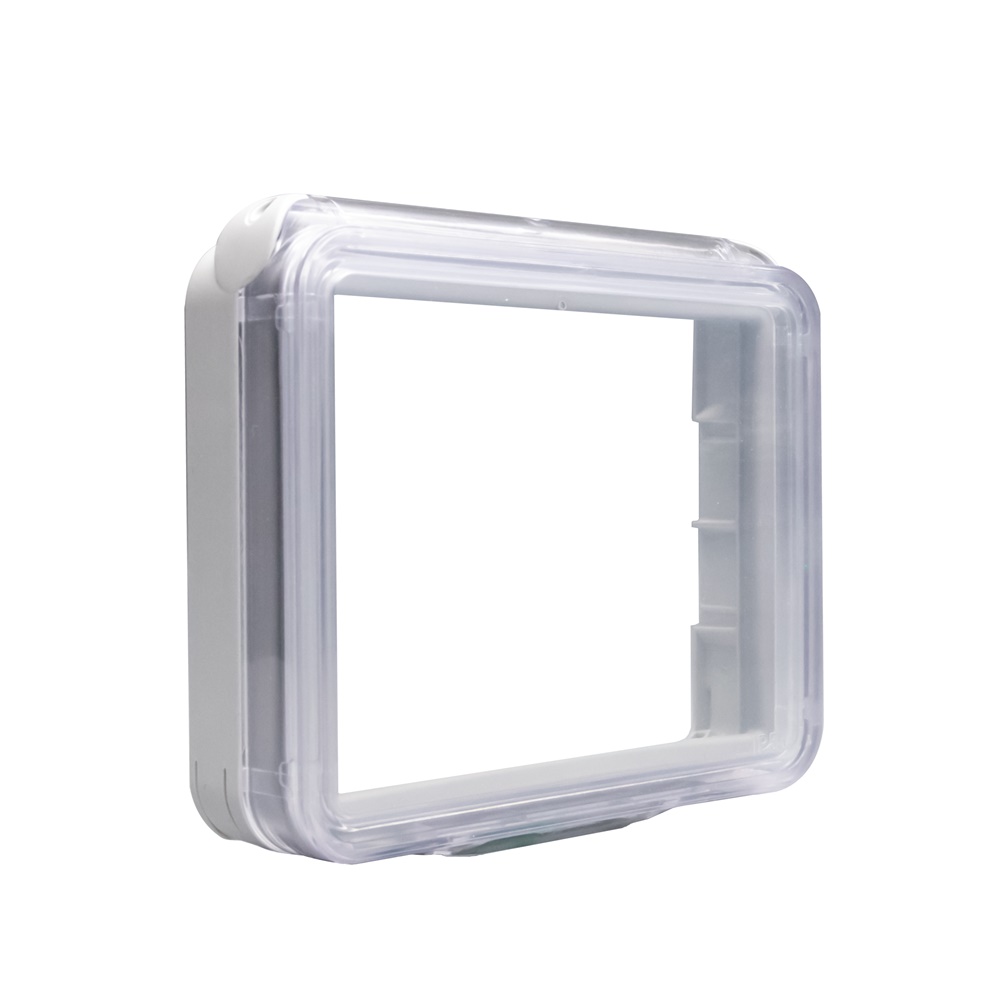 Coperchio protettivo MatixGO IP55 3 moduli per protezione polvere e acqua ambienti industriali
