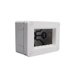 Scatola incasso IP40 3 moduli bianca per impianti elettrici residenziali e commerciali