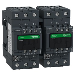 TeSys D teleinvertitore - 3P - <= 440 V - 40 A AC-3 - 24...60 V AC/DC