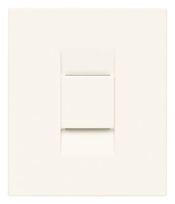 Sensore elettronico umidità attivo 0-10V/4-20mA alimentazione 12-24V bianco 2 moduli domotica