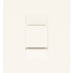Sensore elettronico umidità attivo 0-10V/4-20mA alimentazione 12-24V bianco 2 moduli domotica