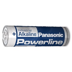 Pila AA Panasonic Powerline LR6 alcalina lunga durata per dispositivi quotidiani