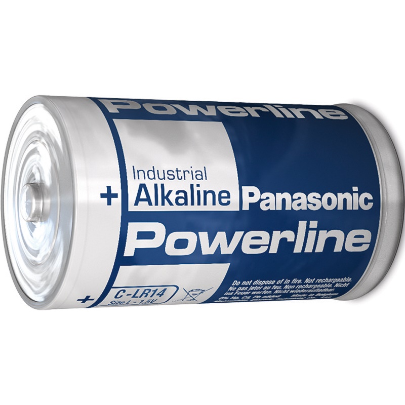Pila C Panasonic Powerline LR14 alta durata alimentazione stabile dispositivi elettrici