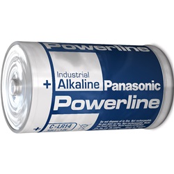 Pila C Panasonic Powerline LR14 alta durata alimentazione stabile dispositivi elettrici