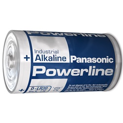 Pila D Panasonic Powerline LR20 lunga durata alta potenza per dispositivi ad alto consumo