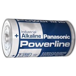 Pila D Panasonic Powerline LR20 lunga durata alta potenza per dispositivi ad alto consumo