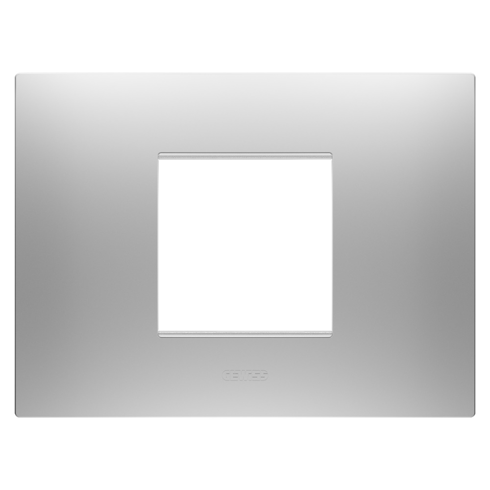 PLACCA EGO - IN TECNOPOLIMERO VERNICIATO - 2 POSTI - MAGNETIC GRAY - CHORUSMART
