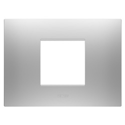 PLACCA EGO - IN TECNOPOLIMERO VERNICIATO - 2 POSTI - MAGNETIC GRAY - CHORUSMART