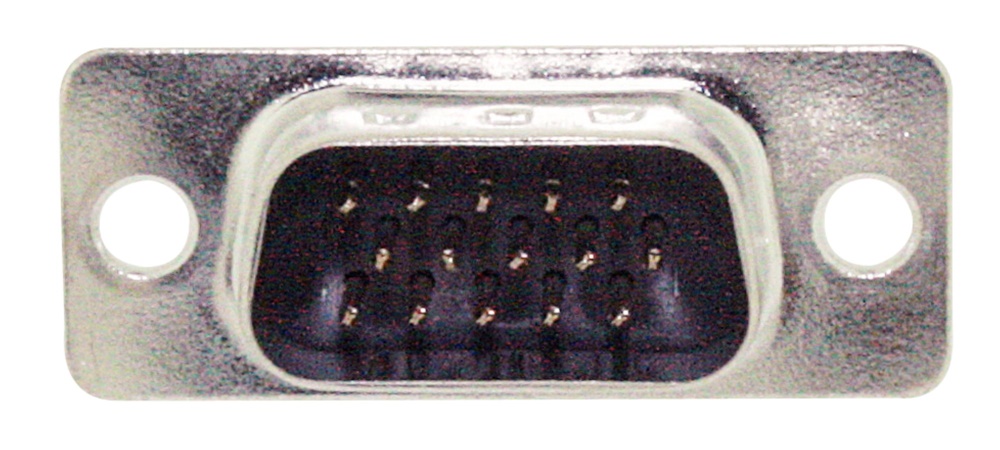 CONNETTORE SUBD VIDEO MASCHIO 15PIN