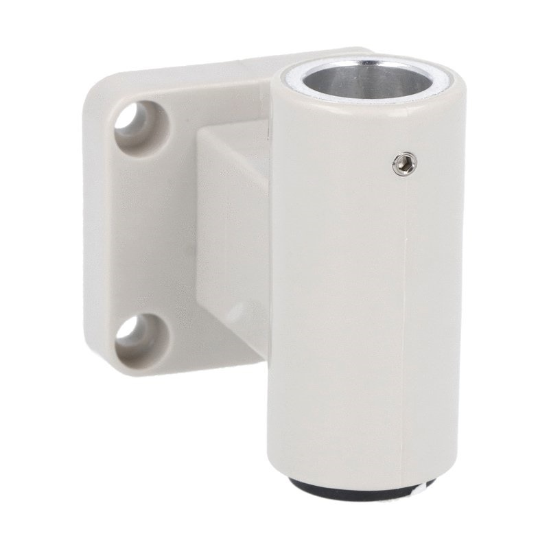 Base fissaggio plastica verticale 50mm per installazioni elettriche robuste e versatili