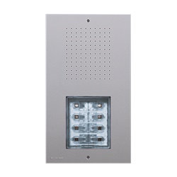 Pulsantiera esterna Ciao 1-8 pulsanti IP54 IK08 sistema Simplebus 2 per impianti chiamata multipli