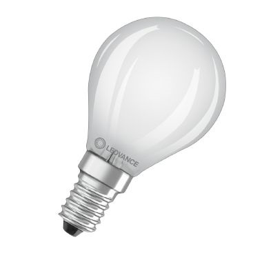 Lampadina LED filament 5,5W 827 E14 vetro opalino per illuminazione decorativa e domestica