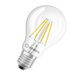 Lampada LED CLA60 6.5W E27 2700K luce calda uso domestico illuminazione generale