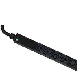 MI PDU, 16AMP, 400 V, (24)C13, (6)C19, (IP44)