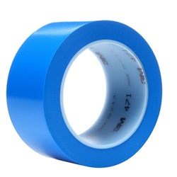 471 NASTRO IN PVC BLU 50M