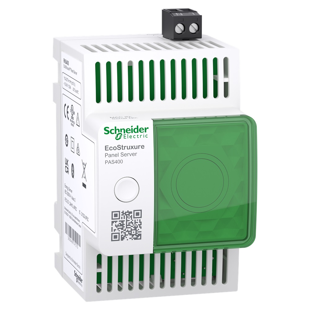 EcoStruxure Panel Server - Entry concentratore wireless, 110-277 VAC/DC