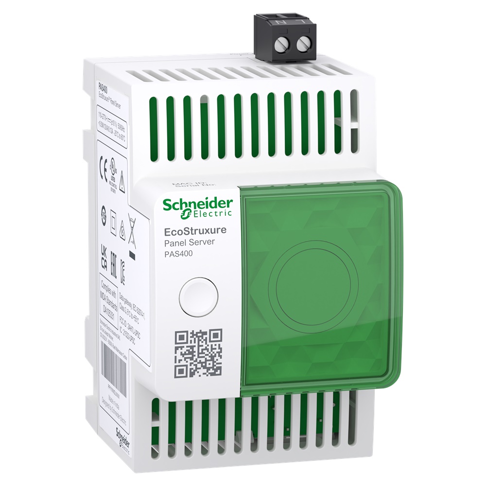 EcoStruxure Panel Server - Entry concentratore wireless, 110-277 VAC/DC