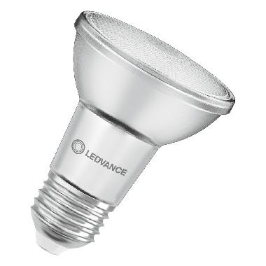 LED PAR20 dimmerabile 6,4W 2700K E27 vetro alta resa colore uso domestico e commerciale