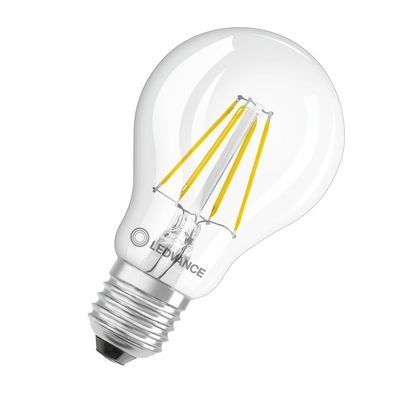 Lampada LED 4,9W E27 sensore luce diurna integrato, accensione automatica, risparmio energetico, uso interno ed esterno in apparecchi adeguati