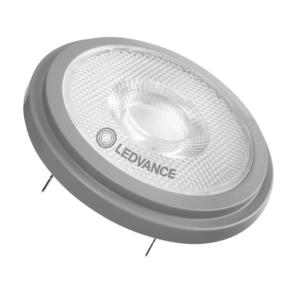 Lampada LED AR111 7.2W dimmerabile G53 bianco caldo regolabile per illuminazione negozi e ambienti commerciali