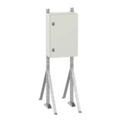 Supporto per cassa max profondità 300 mm altezza 1400 mm uso industriale