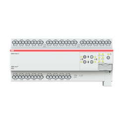 Attuatore combinato 24 canali 6A guida DIN automazione elettrica KNX