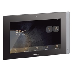 Posto interno IP con videocamera integrata, display touch 10”, controllo accessi residenziale e commerciale