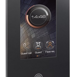 Pannello ingresso compatto touch 4,3 con riconoscimento facciale controllo accessi IP PoE incasso