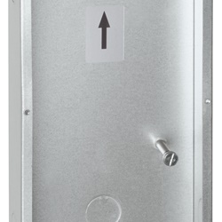 Box metallico incasso per tastiere comando elettriche, protezione resistente per impianti industriali e civili