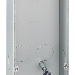 Box da incasso metallo per pulsantiera esterna protezione dispositivi elettrici fuori porta