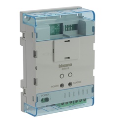 Interfaccia ascensore IP montaggio guida DIN 4 moduli controllo integrato sistema videocitofonico