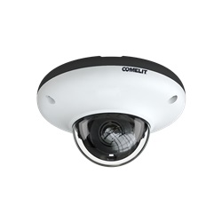 Serie Advance - Telecamera IP vandaldome 4MP, ottica fissa 2.8mm, LED IR 20m, IK10, detection, microfono, alluminio IP66, 12V e PoE, ONVIF