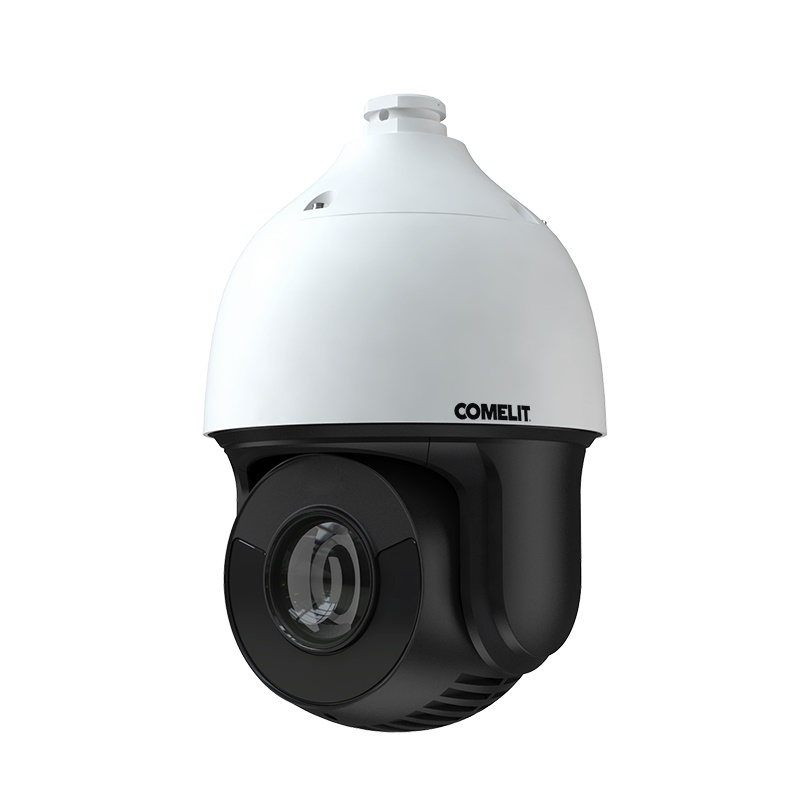 Serie Advance - Telecamera IP PTZ 4K, zoom ottico 37x, LED IR 300m, smart tracking, slot SD, alimentatore e supporto, alluminio IP67, ONVIF