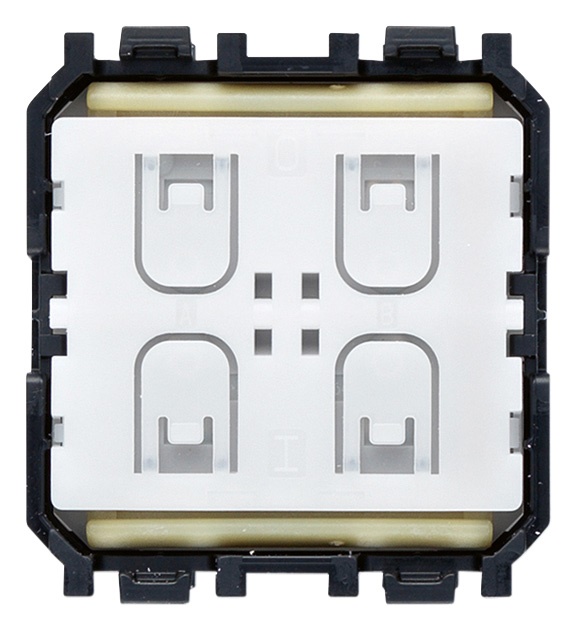 Comando radio EnOcean 4 pulsanti energy harvesting 868 MHz per automazione casa