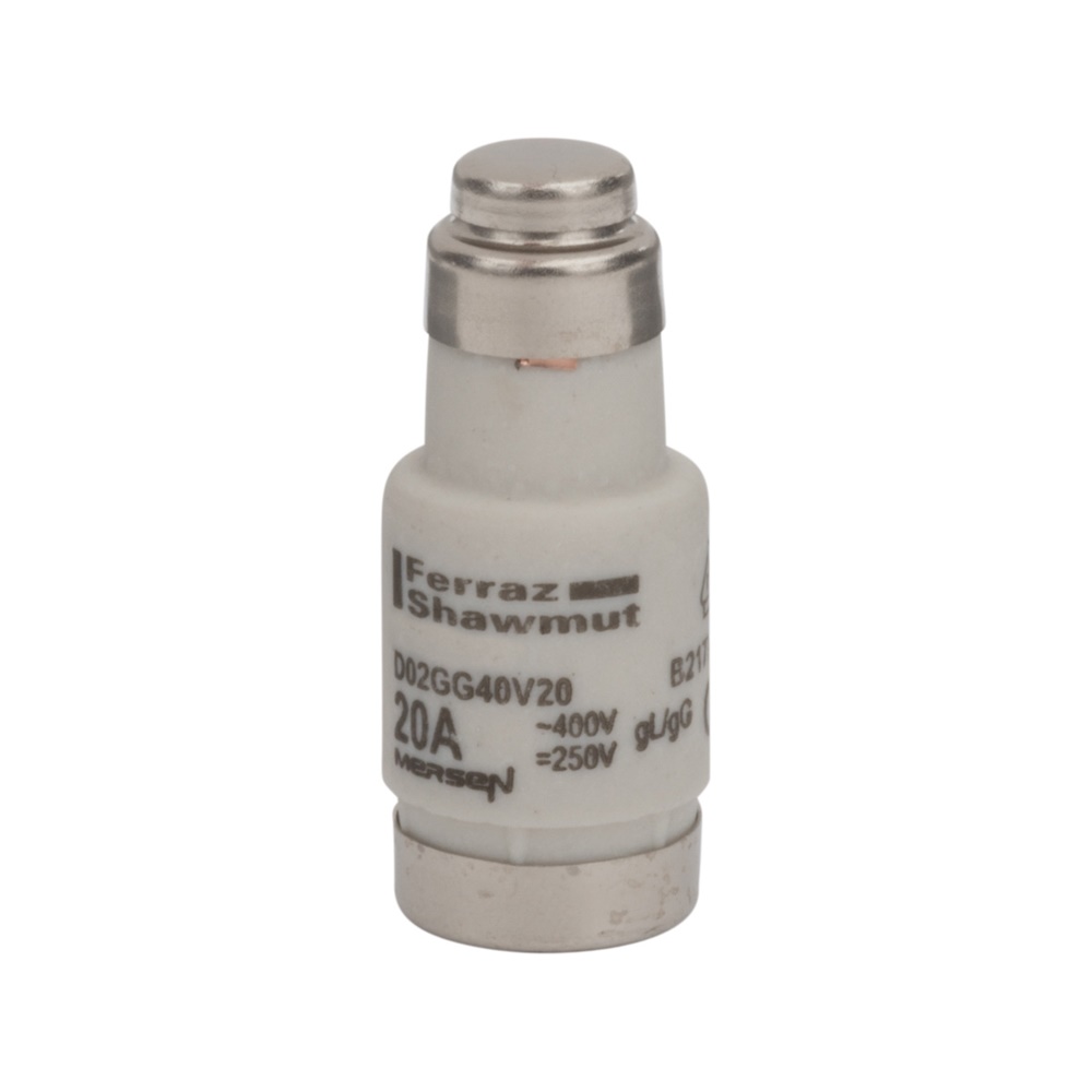 FUS. BT NDZ GG D02 400VAC/250VDC 20