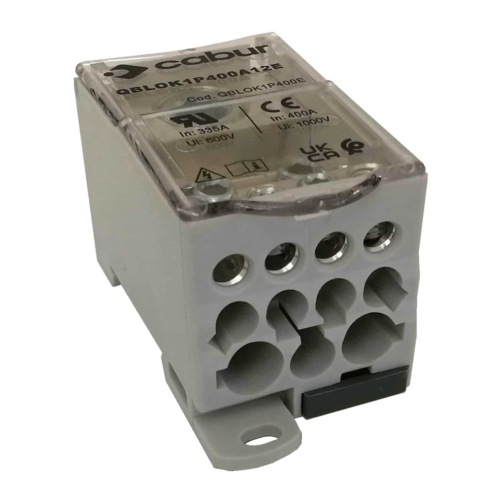 QBLOK1P400A12E MORSETTIERA 400A 12