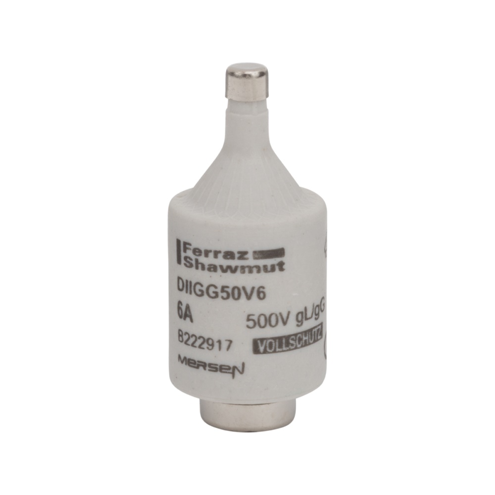 FUS. D BT GG DII 500VAC 6A VERDE