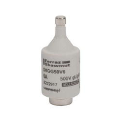 FUS. D BT GG DII 500VAC 6A VERDE