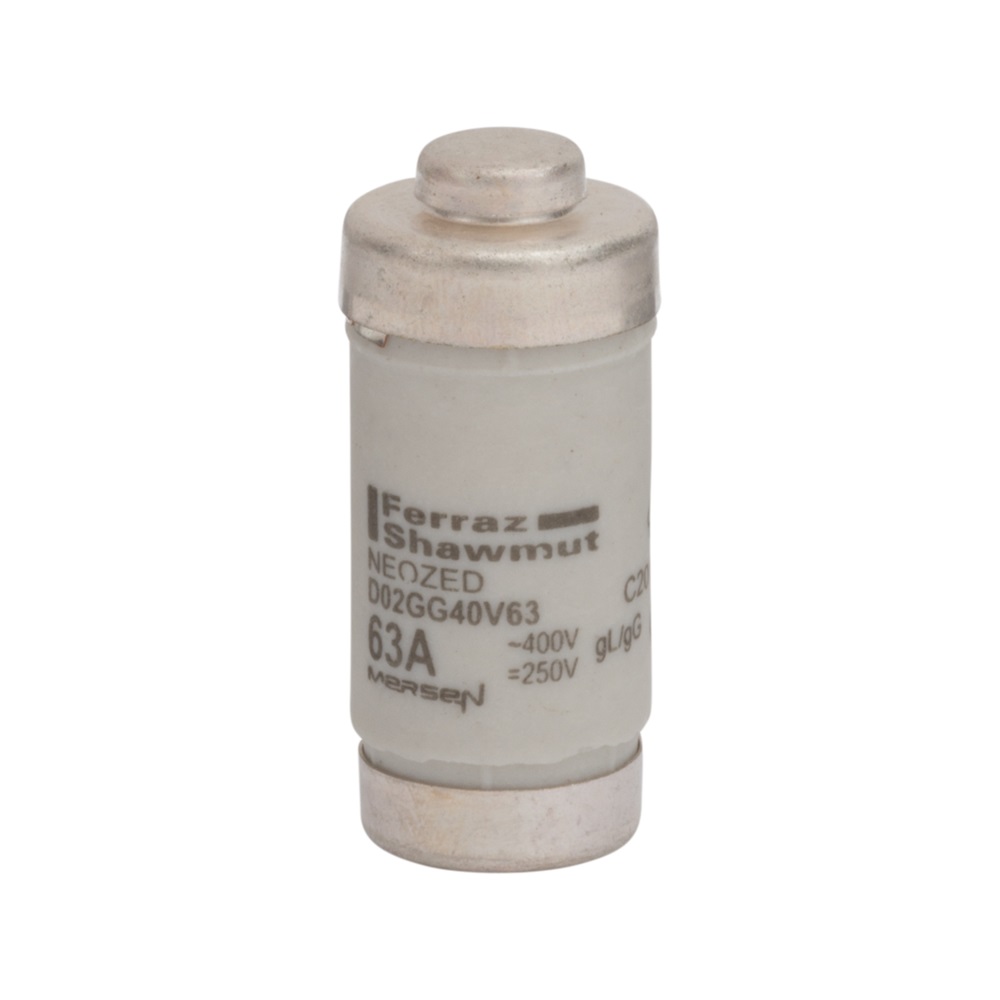 FUS. BT NDZ GG D02 400VAC/250VDC 63