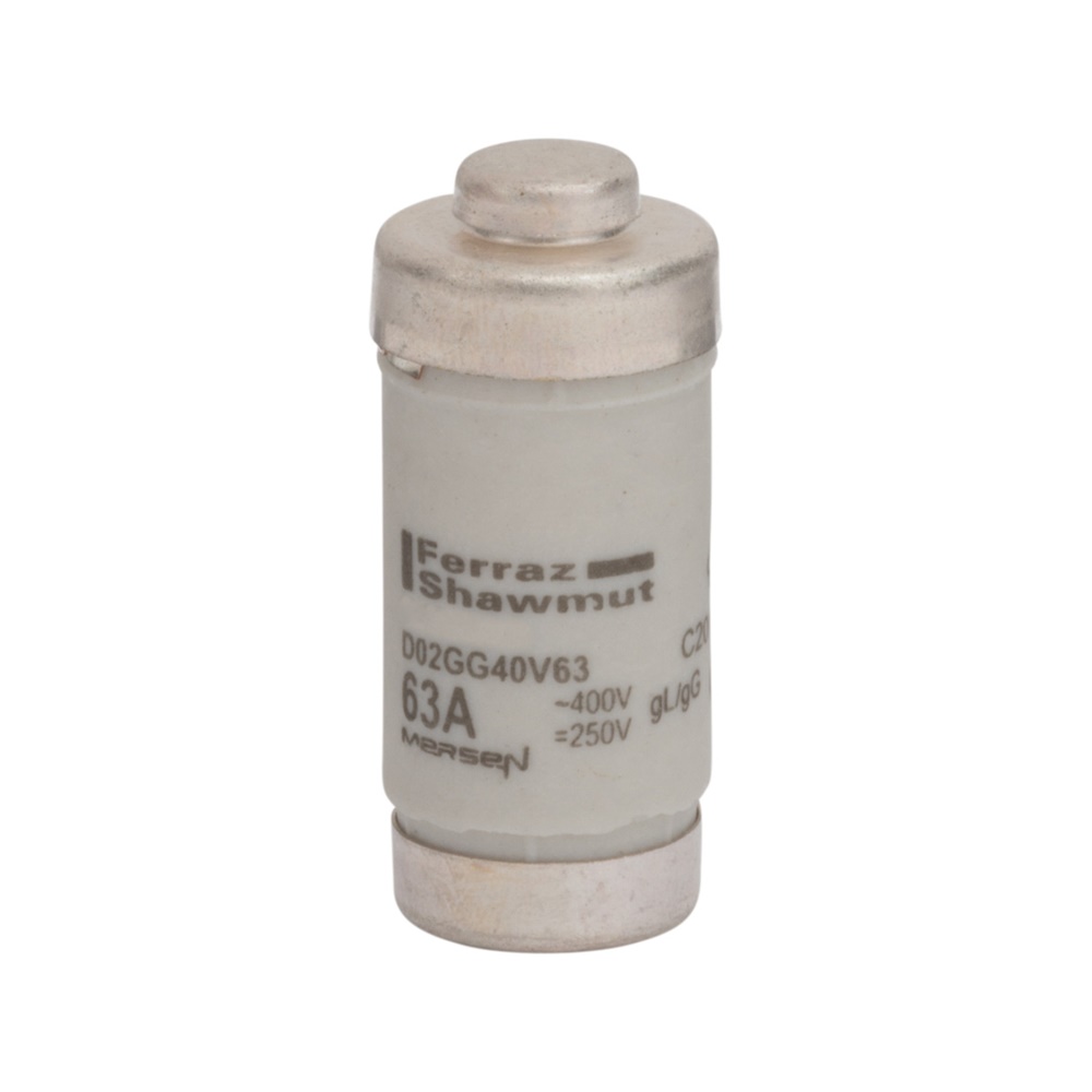 FUS. BT NDZ GG D02 400VAC/250VDC 63