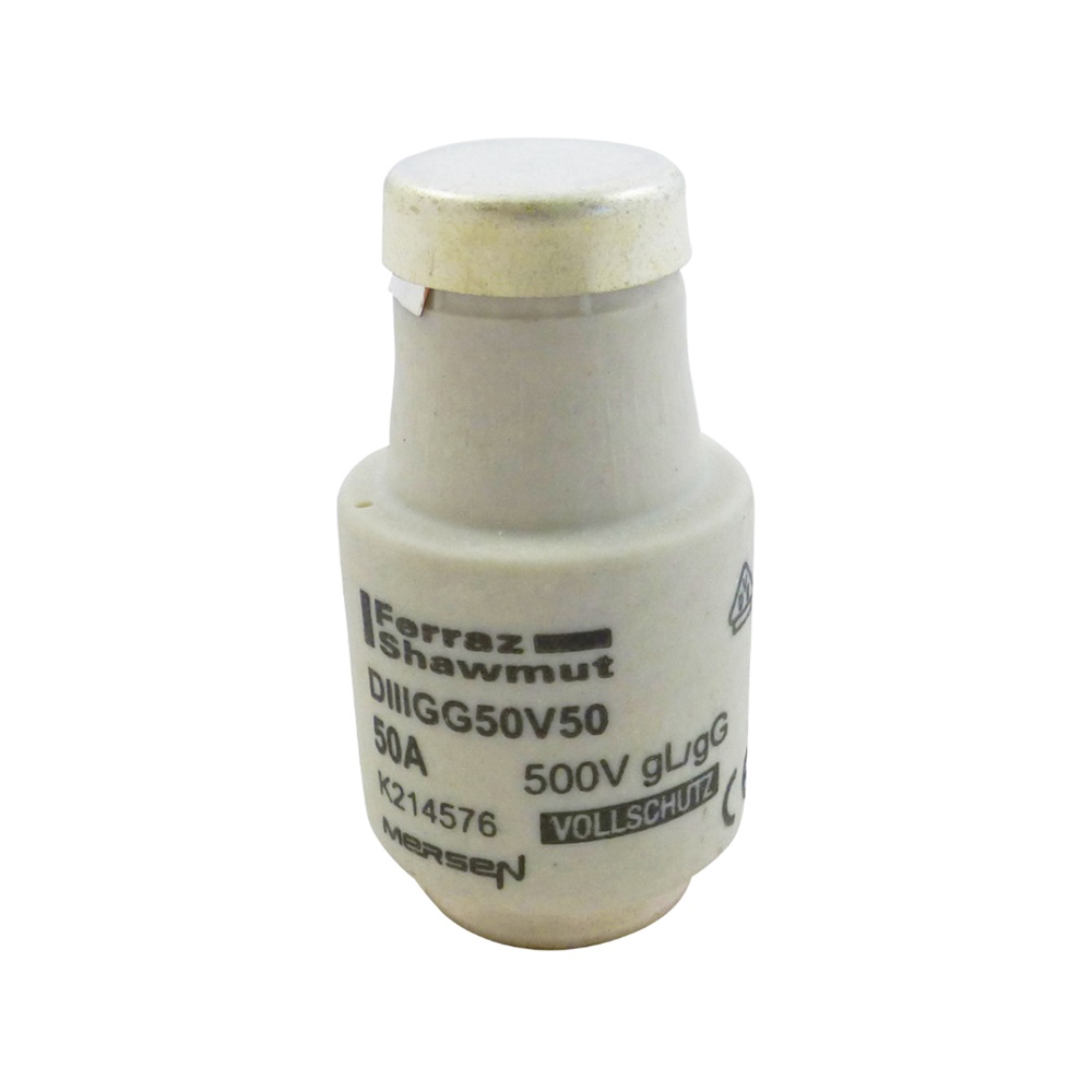 FUS. D BT GG DIII 500VAC 50A BIANCO